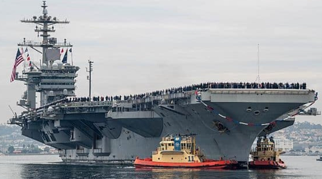 США збили іранський шахед, що наближався до авіаносця Авраам Лінкольн, — Reuters